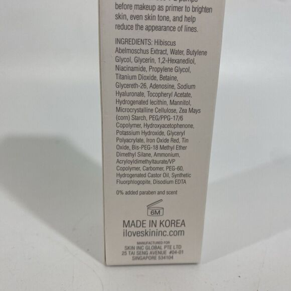 Skin Inc Serum Glow Filter Gold Hibiscus Extract Makeup Base- 1 oz New! - Picture 5 of 5